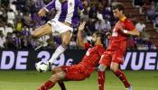 El Real Valladolid se impone a un Getafe inoperante en ataque