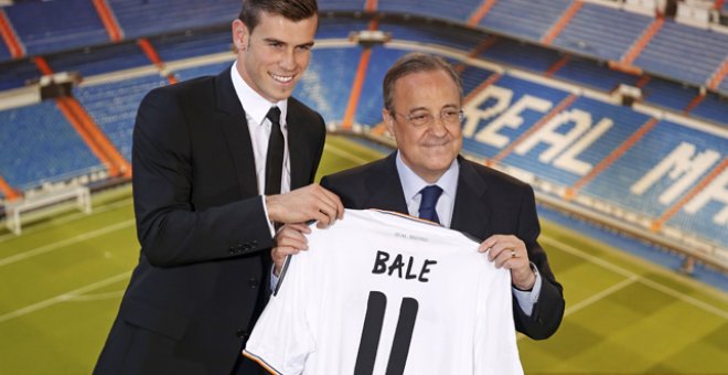 Florentino: "La convicción de Bale ha sido esencial para que su llegada sea una realidad"