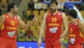 Ricky Rubio guía a la apisonadora española frente a Georgia