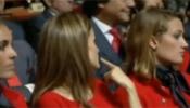 Letizia Ortiz mandó callar a Moragas y Rita Barberá durante el discurso del príncipe