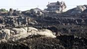 El fuego arrasa más de 1.500 hectáreas en un monte de la Red Natura de A Coruña