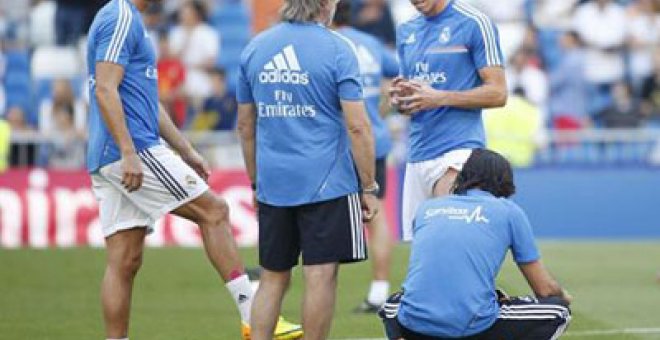 Bale tiene una sobrecarga muscular que no precisa de baja