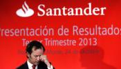El Santander gana en nueve meses más que en todo 2012