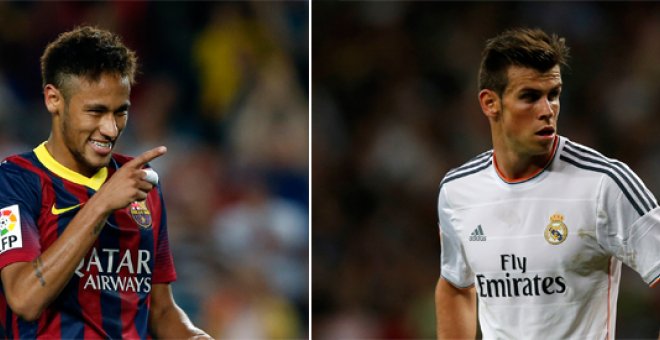 Bale y Neymar, la noche y el día