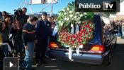 Gritos de "sinvergüenza" al presidente de la Junta en el funeral por los seis mineros fallecidos
