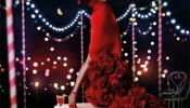Uma Thurman se viste de flamenca en el calendario Campari