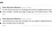 Dimite un community manager de Pere Navarro tras un polémico 'tuit' sobre Mas