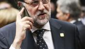 Rajoy, después de que la Policía salga de Génova: "Estamos tranquilos"