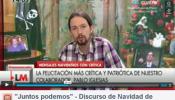 "Juntos podemos", discurso de Navidad de Pablo Iglesias