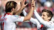 El Sevilla firma su mejor partido