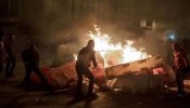 Violentos choques en Burgos en una protesta contra la reforma de una calle