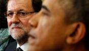 Rajoy consigue que Obama alabe su "gran liderazgo"
