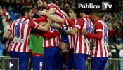 Courtois y dos cabezazos clasifican al Atlético