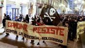 Las protestas en solidaridad con Gamonal dejan una veintena de detenidos