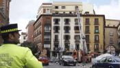 Un muerto y cinco intoxicados en el incendio de un edificio en Madrid