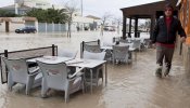 La lluvia colapsa otra vez una Andalucía anegada