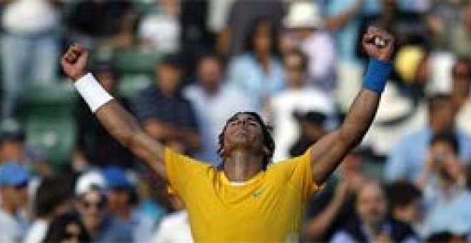 Nadal, a cuartos de Miami tras vencer a Ferrer