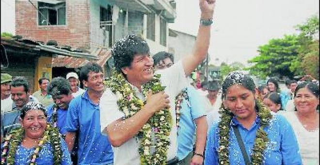 Evo Morales también gana en las regiones