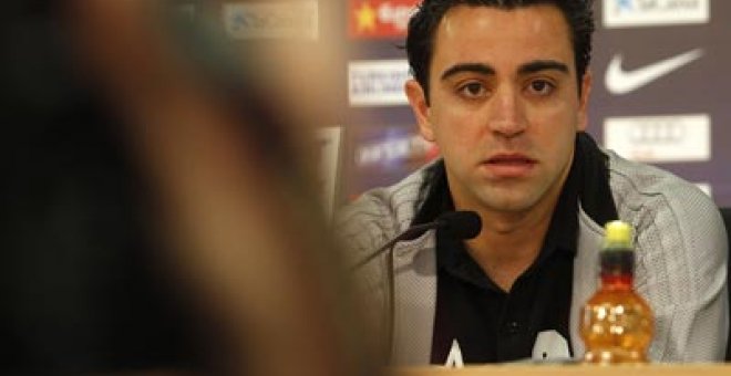 Xavi achaca todo el mérito a Guardiola