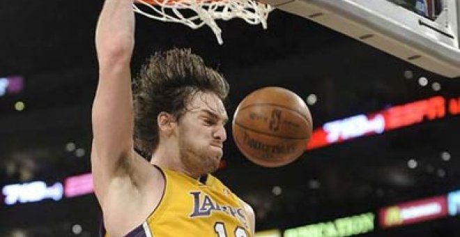 Gasol vuelve a ejercer de Bryant