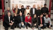 El compromiso de Miguel Hernández, homenajeado por actores y políticos