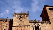 El cielo sobre Cáceres