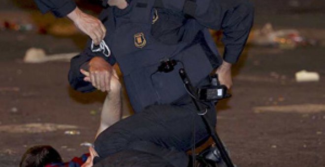 La batalla campal en Barcelona se salda con 104 detenidos y 119 heridos