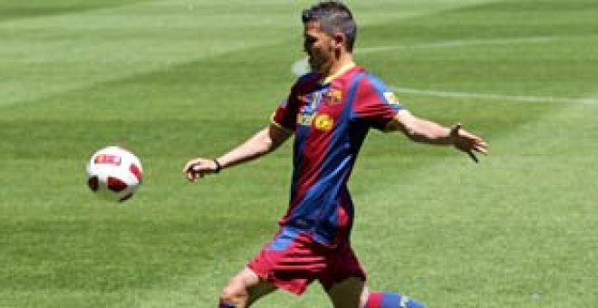 Villa: "Me dejaré la vida por el Barça"