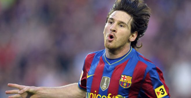 Messi también golea en el Premio 'Público'
