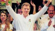 Santos cierra su campaña con una leve ventaja sobre Mockus