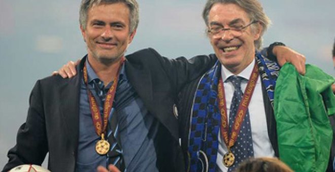 Moratti confirma la marcha de Mourinho del Inter