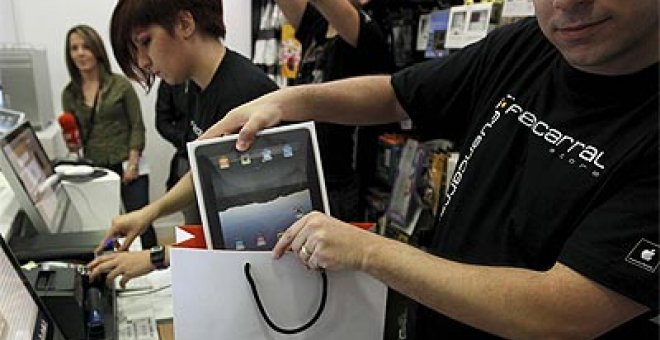 El iPad vive su agosto en Madrid