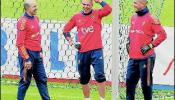Iker, "como siempre"; Valdés, "feliz"