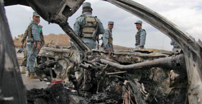 Empresas de seguridad pagan ataques talibanes