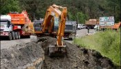 Las lluvias dejan daños millonarios en Asturias