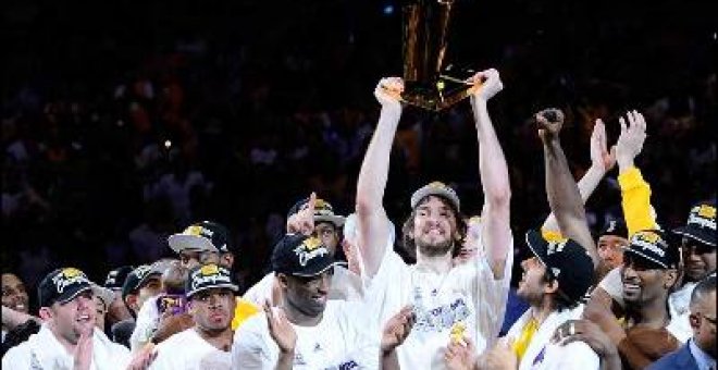 Los Lakers y Gasol conquistan la NBA por segundo año consecutivo