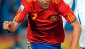Villa marca el primer gol de España, que aventaja 1-0 a Honduras
