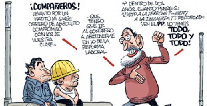 Sólo el PSOE avala la reforma laboral