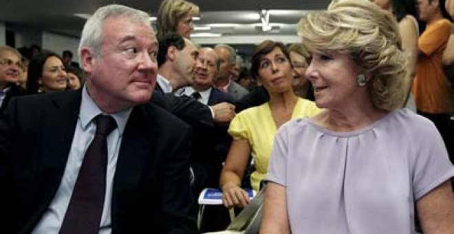 Esperanza Aguirre no cederá a las exigencias de los sindicatos de Metro