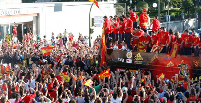 La locura roja invade Madrid