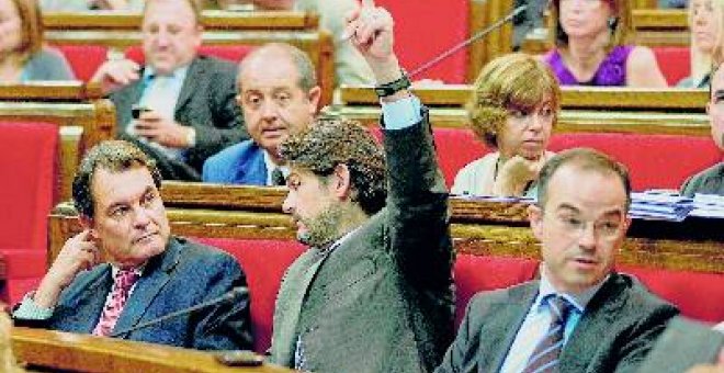 El Parlament certifica que CDC se financió con el Palau