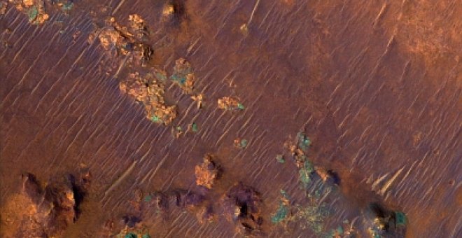 Una región de Marte puede esconder vida fosilizada