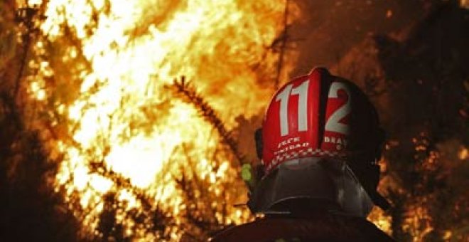 El fuego en el que murieron dos bomberos fue provocado