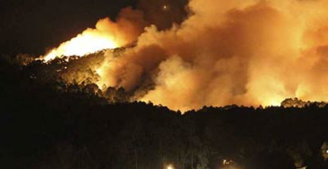 Controlados los incendios de Boiro y Baiona