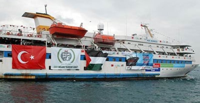 Cuatro militares israelíes detenidos por robar en la Flotilla de la Libertad