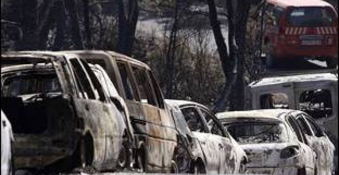 El fuego en Ibiza lo ocasionó una negligencia en una cueva cercana