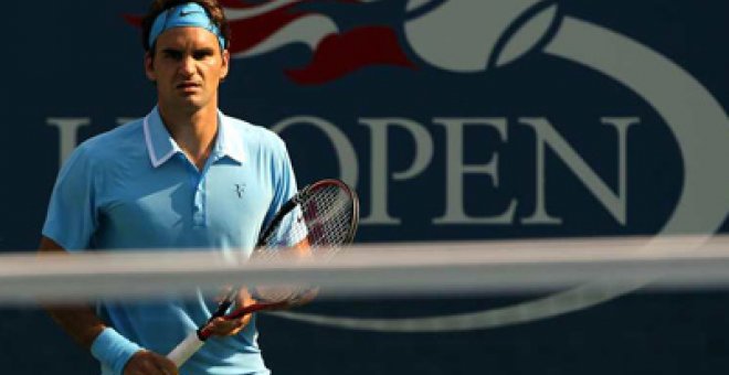 Federer sigue en el US Open sin sudar