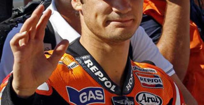 Pedrosa le quita la sonrisa a Lorenzo