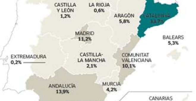 Un colectivo abocado al comercio ilegal