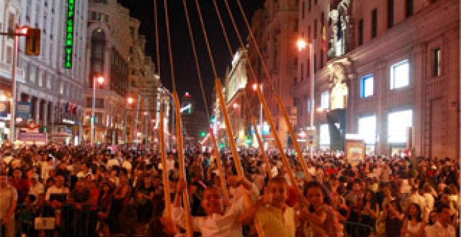 Madrid se recicla en La Noche en Blanco